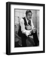 Actor Marcello Mastroianni in a Scene From the Movie "Marriage Italian Style"-Alfred Eisenstaedt-Framed Photographic Print