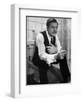 Actor Marcello Mastroianni in a Scene From the Movie "Marriage Italian Style"-Alfred Eisenstaedt-Framed Photographic Print