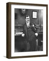 Actor Marcello Mastroianni Looking Smashingly Debonair in Scene From "Marriage Italian Style"-Alfred Eisenstaedt-Framed Premium Photographic Print