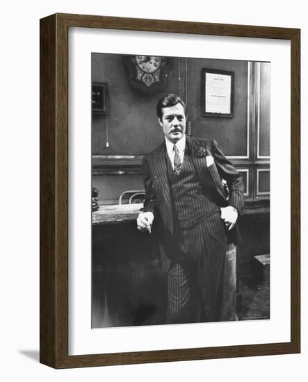 Actor Marcello Mastroianni Looking Smashingly Debonair in Scene From "Marriage Italian Style"-Alfred Eisenstaedt-Framed Premium Photographic Print