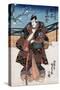 Actor Matsumoto Koshiro 5th as Kudo Toraemon Kudosuke, Japanese Wood-Cut Print-Lantern Press-Stretched Canvas