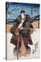 Actor Matsumoto Koshiro 5th as Kudo Toraemon Kudosuke, Japanese Wood-Cut Print-Lantern Press-Stretched Canvas