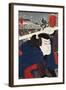 Actor Miyamoto Musashi, Japanese Wood-Cut Print-Lantern Press-Framed Art Print