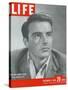 Actor Montgomery Clift, December 6, 1948-Bob Landry-Stretched Canvas