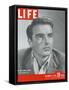 Actor Montgomery Clift, December 6, 1948-Bob Landry-Framed Stretched Canvas