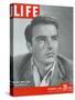 Actor Montgomery Clift, December 6, 1948-Bob Landry-Stretched Canvas