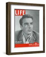 Actor Montgomery Clift, December 6, 1948-Bob Landry-Framed Photographic Print