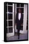 Actor Morgan Freeman Standing Near Doorway at Rita Moreno Tribute Held at Beverly Wilshire Hotel-Mirek Towski-Framed Stretched Canvas