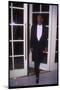 Actor Morgan Freeman Standing Near Doorway at Rita Moreno Tribute Held at Beverly Wilshire Hotel-Mirek Towski-Mounted Photographic Print