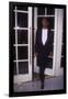 Actor Morgan Freeman Standing Near Doorway at Rita Moreno Tribute Held at Beverly Wilshire Hotel-Mirek Towski-Framed Photographic Print