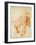 'Actor of the Comédie Italienne (Crispin)', early 20th century-Jean-Antoine Watteau-Framed Giclee Print