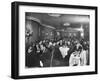 Actor Orson Welles at Table on Left with Cigar in His Mouth-Alfred Eisenstaedt-Framed Premium Photographic Print