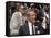 Actor Paul Newman and Playwright Arthur Miller Among Crowd Attending Democratic National Convention-Lee Balterman-Framed Stretched Canvas
