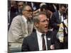 Actor Paul Newman and Playwright Arthur Miller Attending the Democratic National Convention-null-Mounted Photographic Print