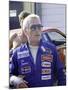 Actor Paul Newman at Car Race-null-Mounted Premium Photographic Print