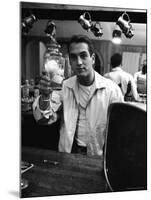 Actor Paul Newman Raising a Glass During an Informal Party-Leonard Mccombe-Mounted Premium Photographic Print