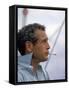 Actor Paul Newman Taking a Cigarette Break-Mark Kauffman-Framed Stretched Canvas
