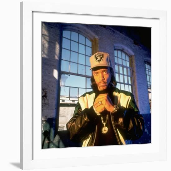 Actor Rapper Ice T-Ted Thai-Framed Premium Photographic Print