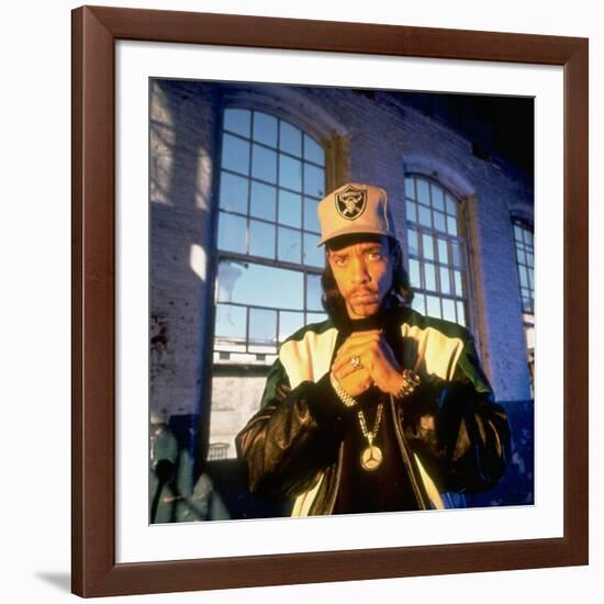 Actor Rapper Ice T-Ted Thai-Framed Premium Photographic Print