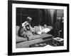 Actor Robert Redford and His Family at Home-John Dominis-Framed Premium Photographic Print