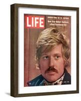 Actor Robert Redford, February 6, 1970-John Dominis-Framed Photographic Print