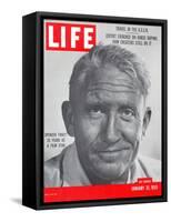 Actor Spencer Tracy, January 31, 1955-J. R. Eyerman-Framed Stretched Canvas