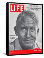 Actor Spencer Tracy, January 31, 1955-J. R. Eyerman-Framed Stretched Canvas