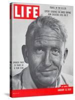 Actor Spencer Tracy, January 31, 1955-J. R. Eyerman-Stretched Canvas