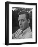Actor William Holden Looking Serious-Allan Grant-Framed Premium Photographic Print