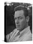 Actor William Holden Looking Serious-Allan Grant-Stretched Canvas