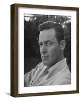 Actor William Holden Looking Serious-Allan Grant-Framed Photographic Print