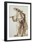 Actor with a Broad-Rimmed Hat-Rembrandt van Rijn-Framed Giclee Print