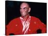 Actor Yul Brynner in Costume and Makeup for Role in Broadway Revival of Musical "The King and I"-Ann Clifford-Stretched Canvas