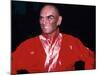 Actor Yul Brynner in Costume and Makeup for Role in Broadway Revival of Musical "The King and I"-Ann Clifford-Mounted Premium Photographic Print