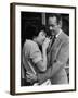 Actors Anne Bancroft and Henry Fonda in Scene From Broadway Play "Two for the Seesaw"-Alfred Eisenstaedt-Framed Premium Photographic Print