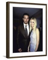 Actors Ben Affleck and Gwyneth Paltrow at Film Premiere of their "Shakespeare in Love"-Dave Allocca-Framed Premium Photographic Print