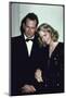 Actors Bruce Willis and Cybill Shepherd-Ann Clifford-Mounted Premium Photographic Print