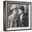 Actors Charlie Chaplin and Ben Turpin in Film His New Job-null-Framed Premium Photographic Print