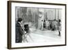 Actors from the Academie and Comedie Francaise Filming the 'Retour D'Ulysse' in 1909 (B/W Photo)-French Photographer-Framed Giclee Print