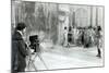 Actors from the Academie and Comedie Francaise Filming the 'Retour D'Ulysse' in 1909 (B/W Photo)-French Photographer-Mounted Giclee Print