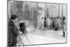 Actors from the Academie and Comedie Francaise Filming the 'Retour D'Ulysse' in 1909 (B/W Photo)-French Photographer-Mounted Giclee Print