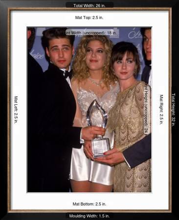 Actors Jason Priestley Tori Spelling And Shannen Doherty At The People S Choice Awards Premium Photographic Print David Mcgough Allposters Com