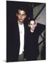 Actors Johnny Depp and Winona Ryder-null-Mounted Premium Photographic Print