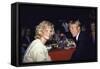 Actors Kim Basinger and Robert Redford-Ann Clifford-Framed Stretched Canvas