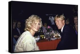 Actors Kim Basinger and Robert Redford-Ann Clifford-Stretched Canvas