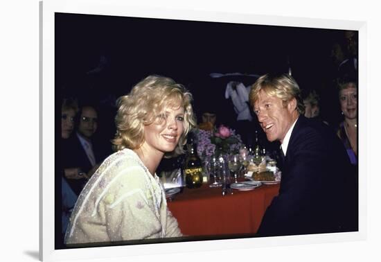 Actors Kim Basinger and Robert Redford-Ann Clifford-Framed Photographic Print