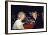 Actors Kim Basinger and Robert Redford-Ann Clifford-Framed Photographic Print