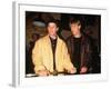 Actors Mark Wahlberg and Leonardo Dicaprio at Film Premiere for "The Basketball Diaries"-null-Framed Premium Photographic Print