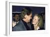 Actors Michael Douglas and Glenn Close-null-Framed Photographic Print