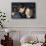 Actors Michael Douglas and Glenn Close-null-Framed Stretched Canvas displayed on a wall